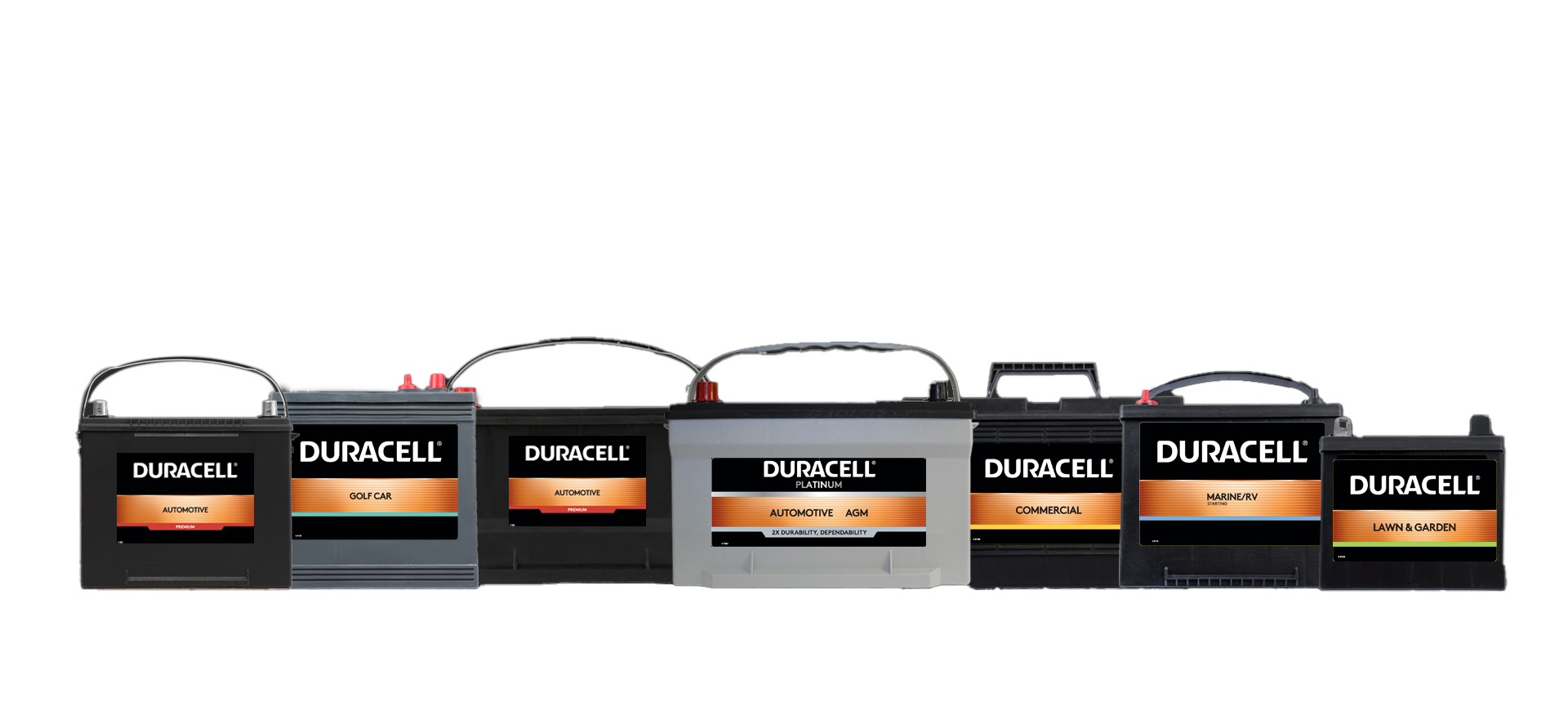 Drive Duracell Battery Lineup